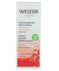 Crème de nuit raffermissante visage à la grenade, 30 ml